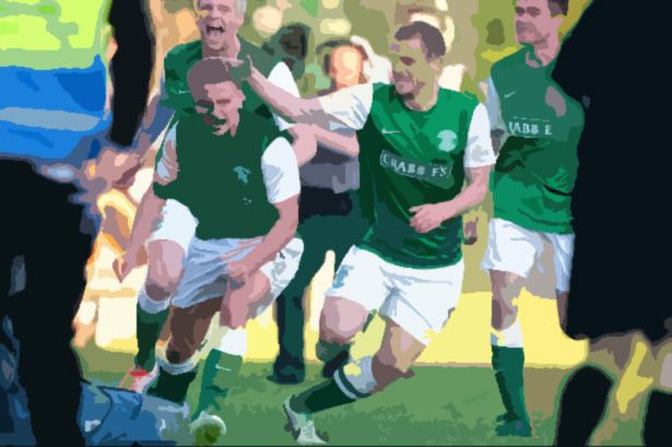 Hibs v Hamilton, The Hibs Club, 25th May