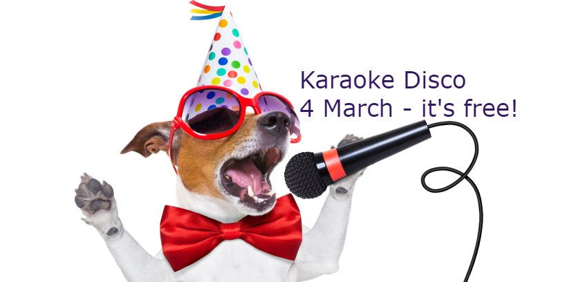 Karaoke and disco at The Hibs Club