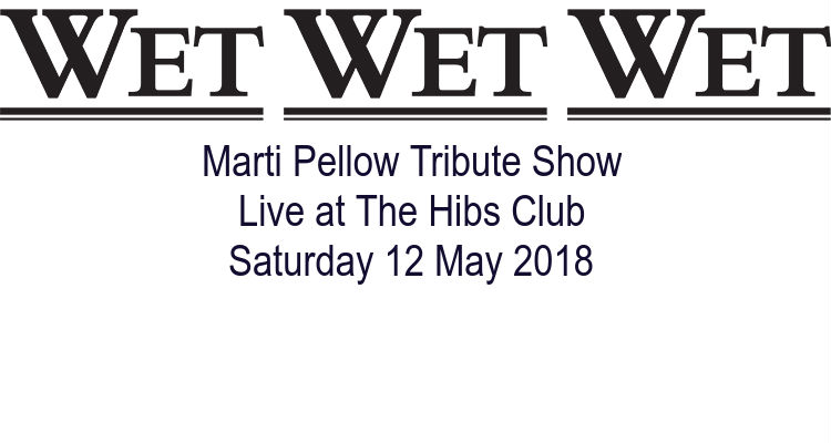 Marti Pellow Tribute Show at The Hibs Club