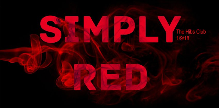 Simply Red tribute, live at The Hibs Club